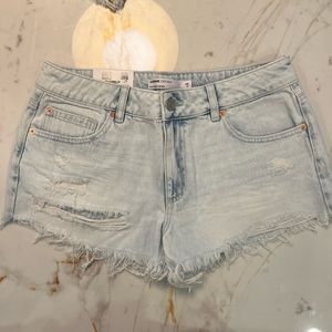 Garage denim shorts